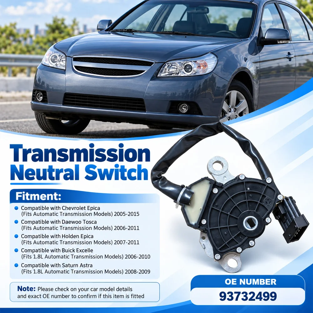 1pc Transmission Neutral Switch For Chevrolet Epica For Daewoo Tosca For Holden Epica 93732499 Durable accessories