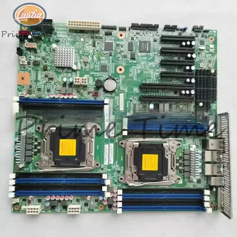 6개의 카드에 적합 DIY 컴퓨터 X99 듀얼 서버 메인 보드 E5-v3v4cpu M.2 부팅 Lenovo RD450X