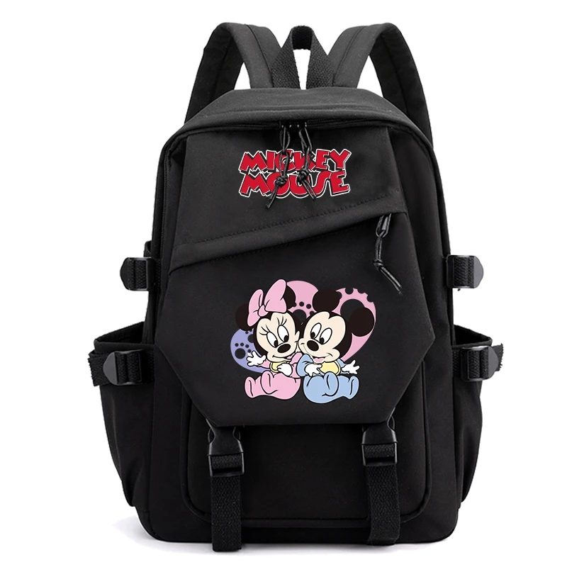 MINISO  Mickey Mouse Backpack Luxury Brand Boys Girls School Bags High Quality Large Capacity Kindergarten Backpacks