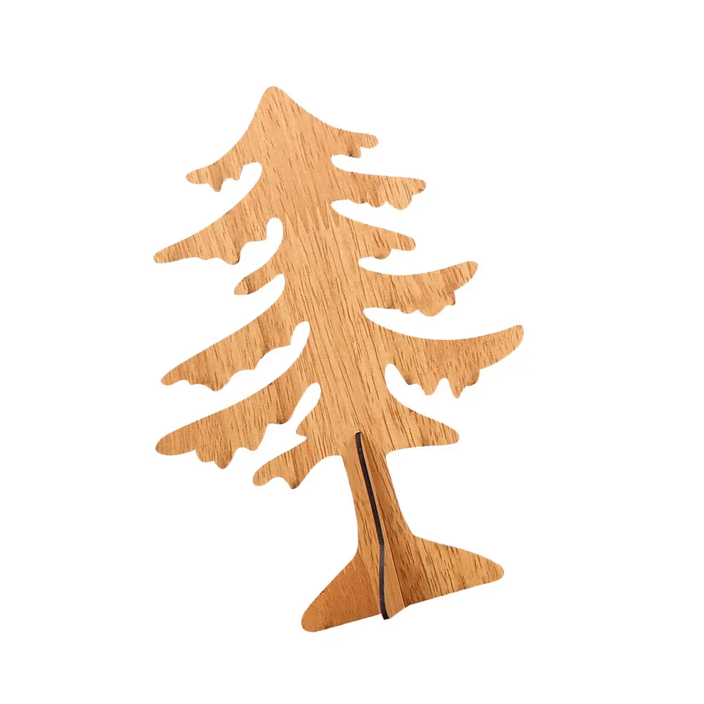 

Christmas Tree Paintable Ornaments Miniature Small Decorative Trees Dining Room