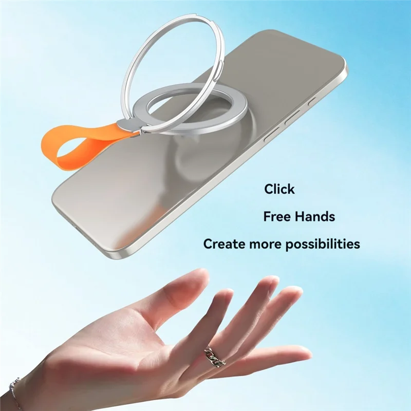 Magnetic Phone Grip Holder For Magsafe Ring Stand Holder Kickstand For Magsafe Accessories-AB09
