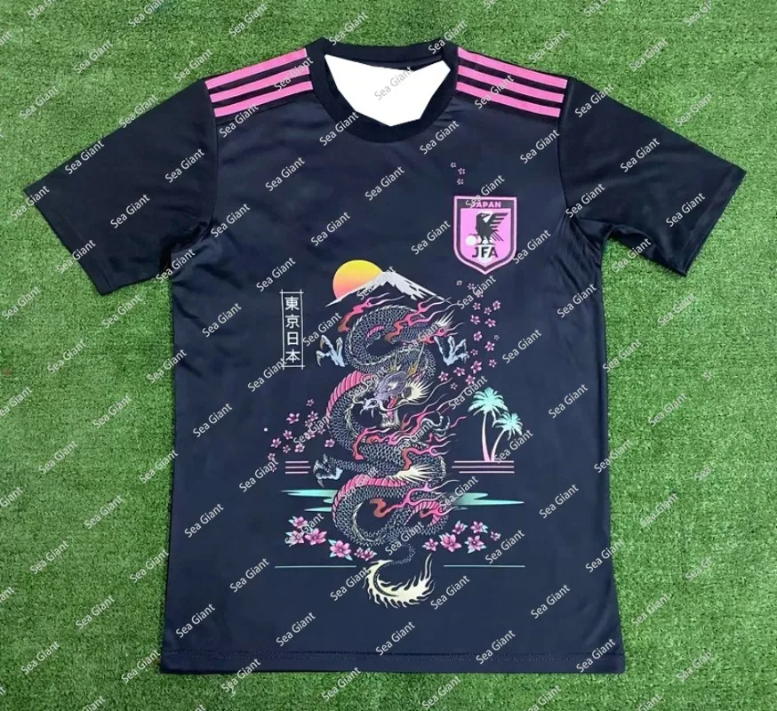 

2023 Japan National Team Jersey Heilong Personalized Printed Football Training Jersey Fan Version Short-sleeved T-shirt Moto