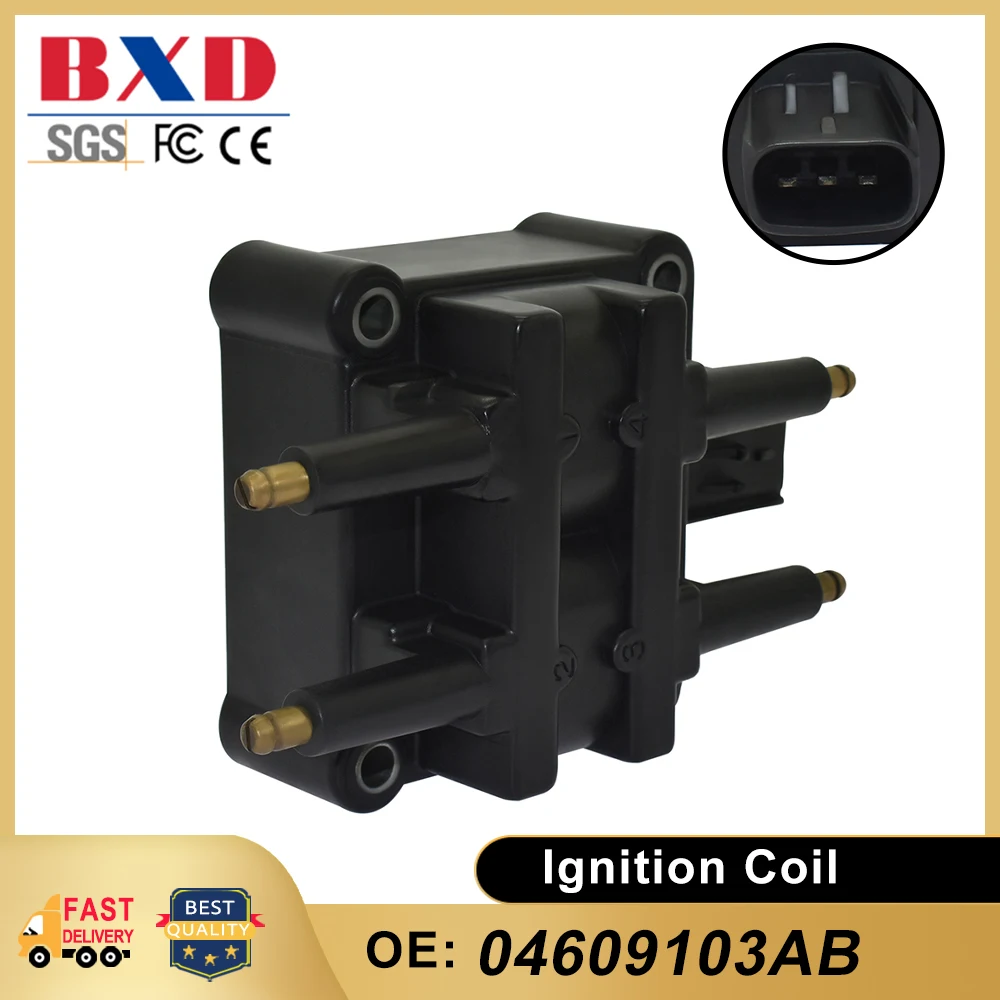 

Ignition Coil 04609103AB For Chrysler Neon PT Cruiser Sebring Stratus Voyager Jeep Cherokee Wrangler MINI Cooper