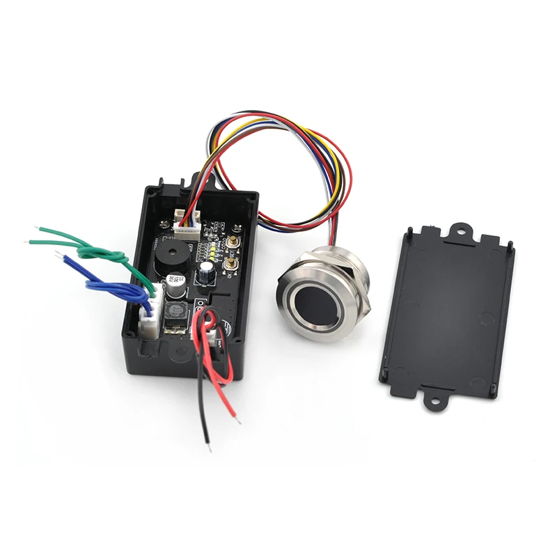 DC12V 2 Relays KS220-S Fingerprint Control Board +R503 Admin/User Funtion Self-locking/Jog/Ignition Mode For Access Control