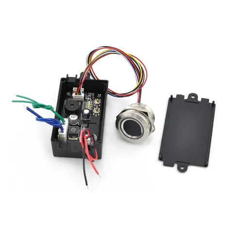 DC12V 2 Relays KS220-S Fingerprint Control Board +R503 Admin/User Funtion Self-locking/Jog/Ignition Mode For Access Control