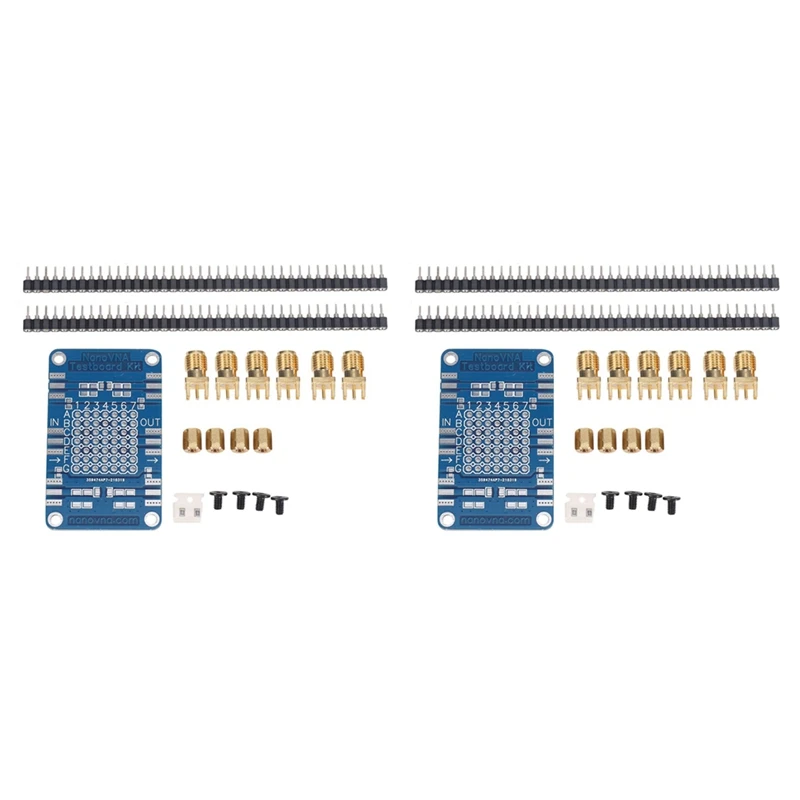 

2X Nanovna тестовая плата, прочная, точная сетевая тестовая плата, демонстрационная плата, Высококачественная макетная плата