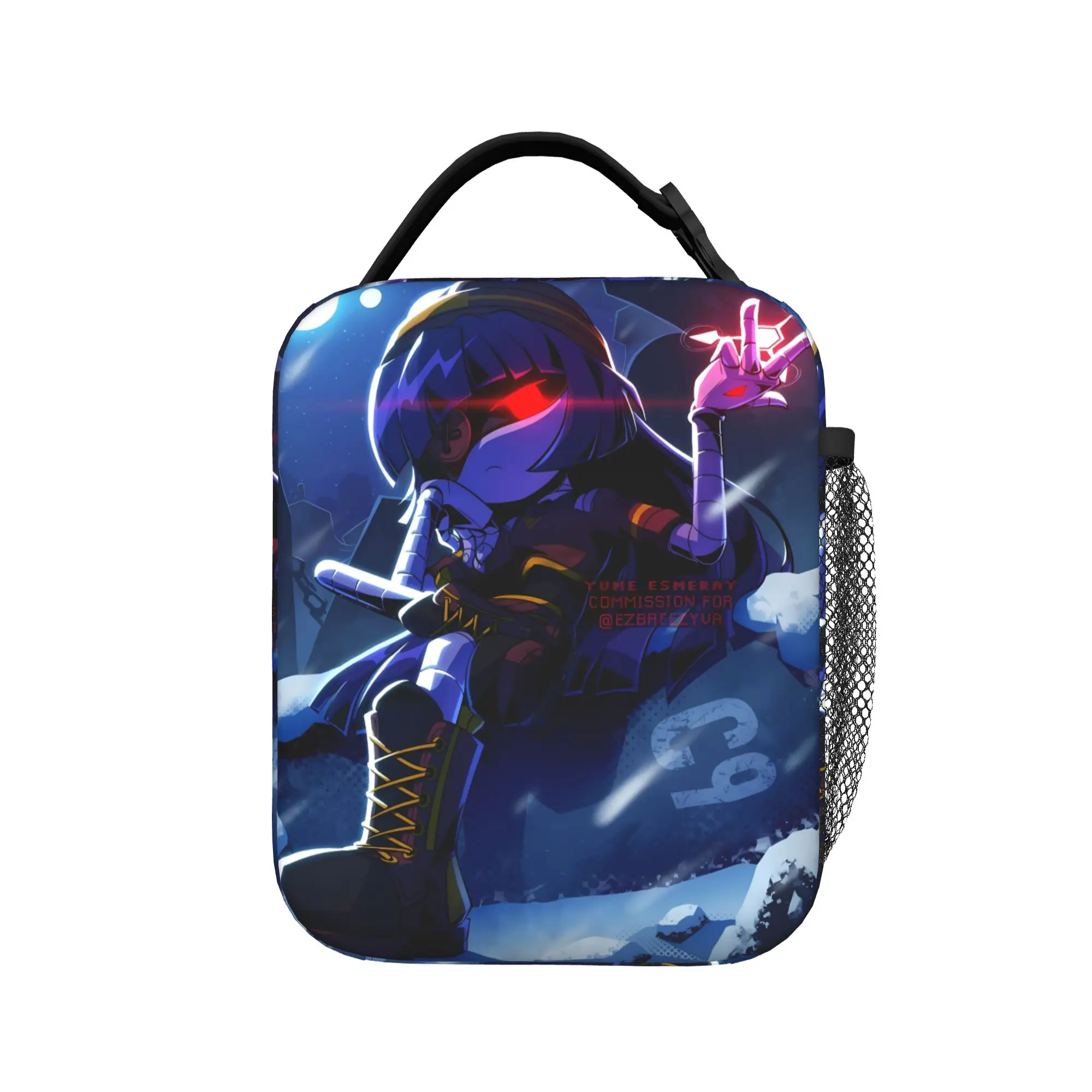 Drone Vintage Comic Poster Lunch Bag  Fashion Lunch Box For Men Office Portable Insulated Cooler Bag Print Thermal Tote Handbags