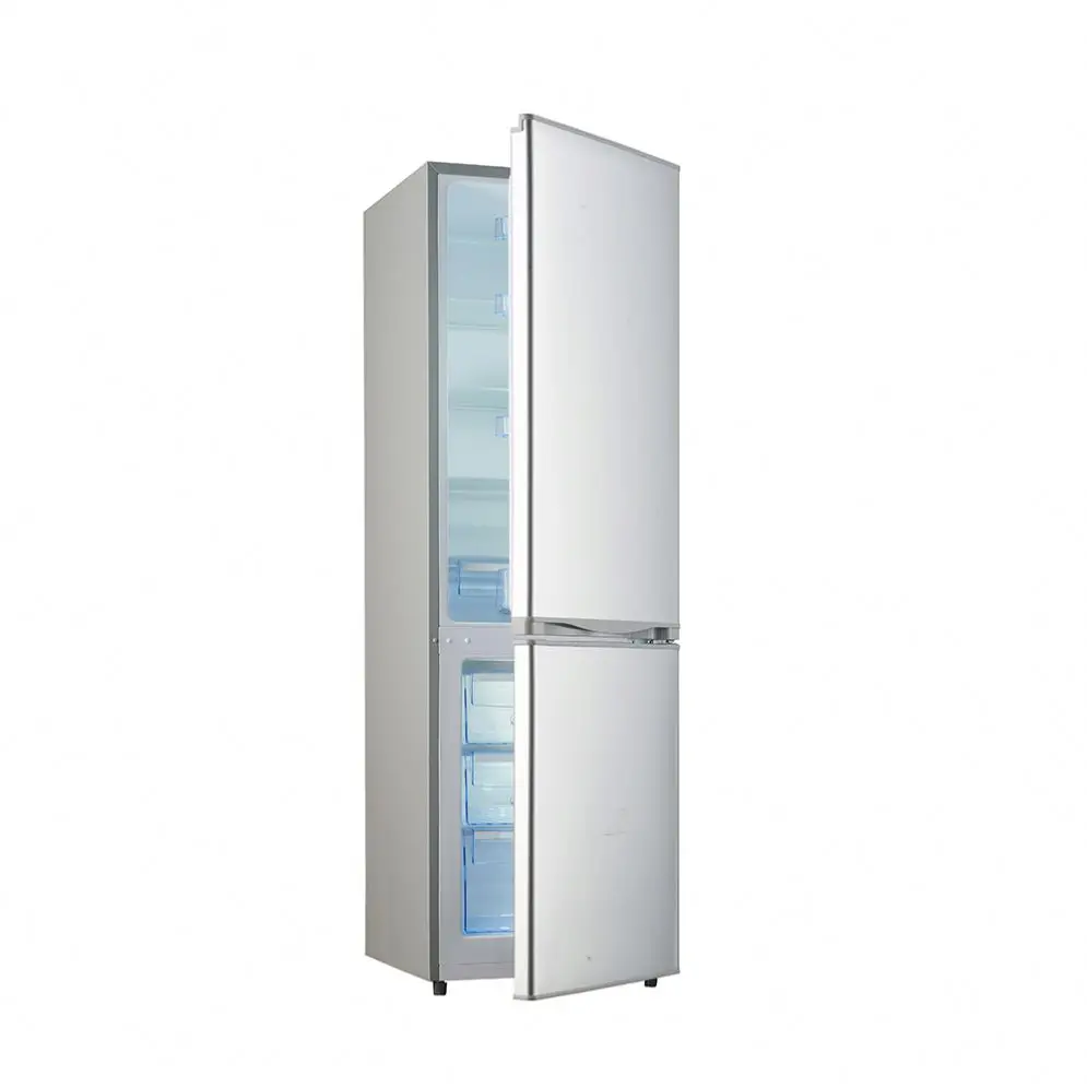245L China Supplier SAA CB ROHS Double Door Refrigerator Glass