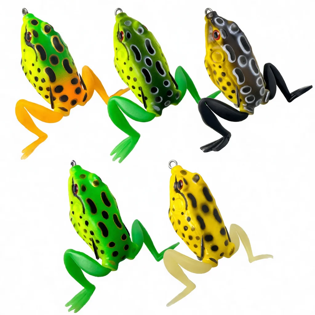 เหยื่อตกปลาแบบผิวน้ำ รูปทรงกบ - Fishing Hook Weedless บทวิจารณ์และราคา