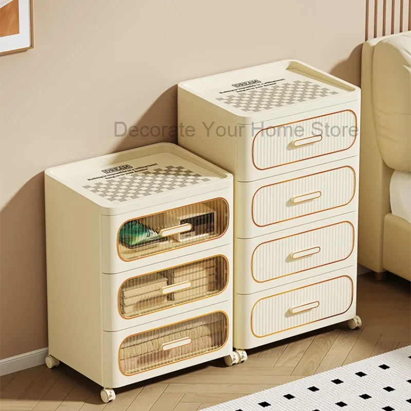 Nordic Luxury Children Nightstands Designer Korean Children Nightstands Bedside Nachtkastje Kids Bedroom Furniture YN50CN