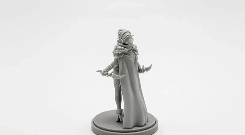 Special Offer Die-cast Resin Model KD 58 Dark Elf Model Free Shipping