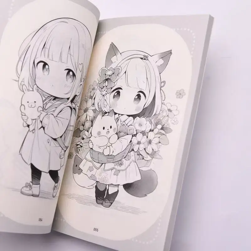 100 przykładów materiałów postaci anime