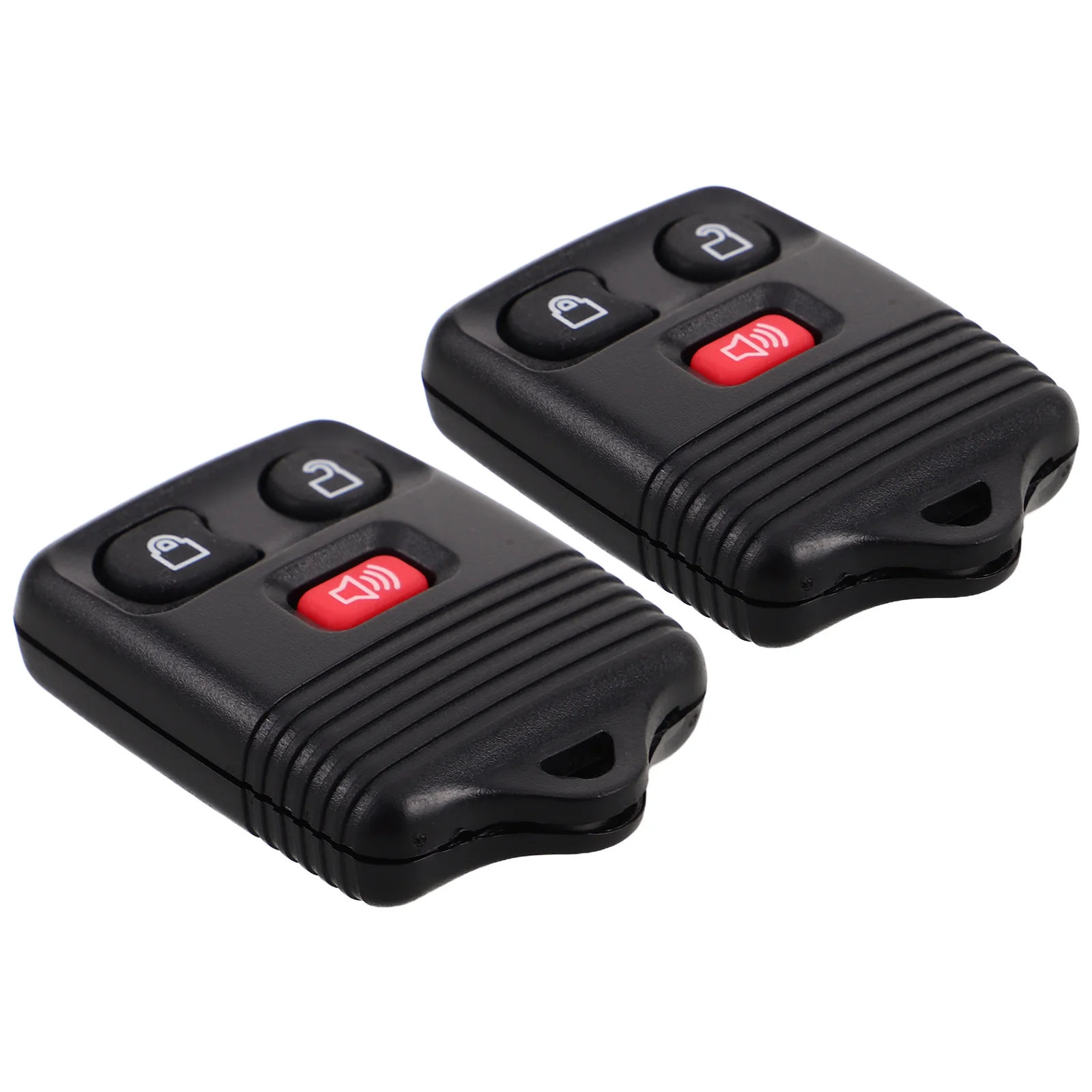 

2Pcs Replacement Key Fob 3 Button Car Keyless Entry Transmitter Technology Smooth Secure Activation Farreaching Capability