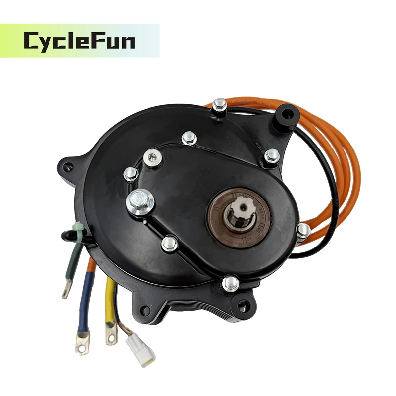 

QS138 V3 70H 3KW PMSM Mid-Drive Motor With 1:2.35 Internal Reduction Gears For 100kmh Electric Motorcycle Moped DirtBike