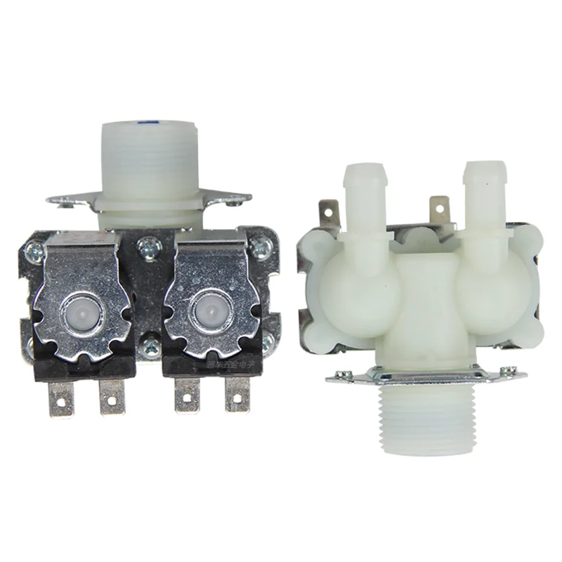 Applicable to Rongshida RG-F6509W washing machine inlet valve F90010BIG double nozzle valve FPS-180A-SY2