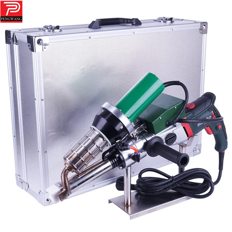 New Artificial Lagoons Geotanks Waterproofing Roofs Plastic Welding Hand Extruder For HDPE/LDPE/PVC Materials
