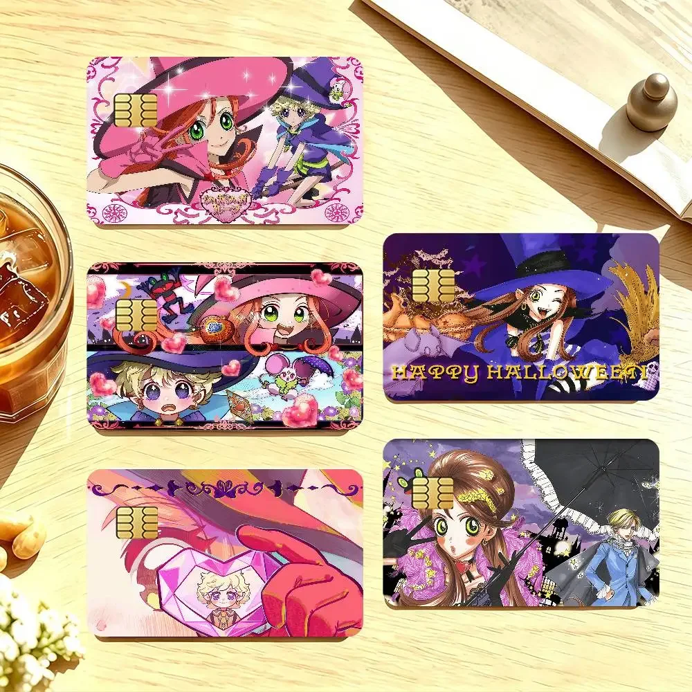 Sugar Sugar Rune Halloween Credit Card Stickers For Bank Card Bus Metro Cards Waterproof Anti-Scratch Gift 4PCS