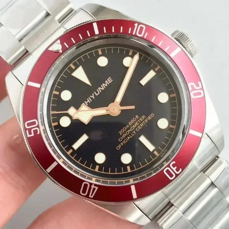 A333 Store Black Bay Qualityapphire Crystal Automatic Mechanical Men's Watch ستانلس ستيل للرجال