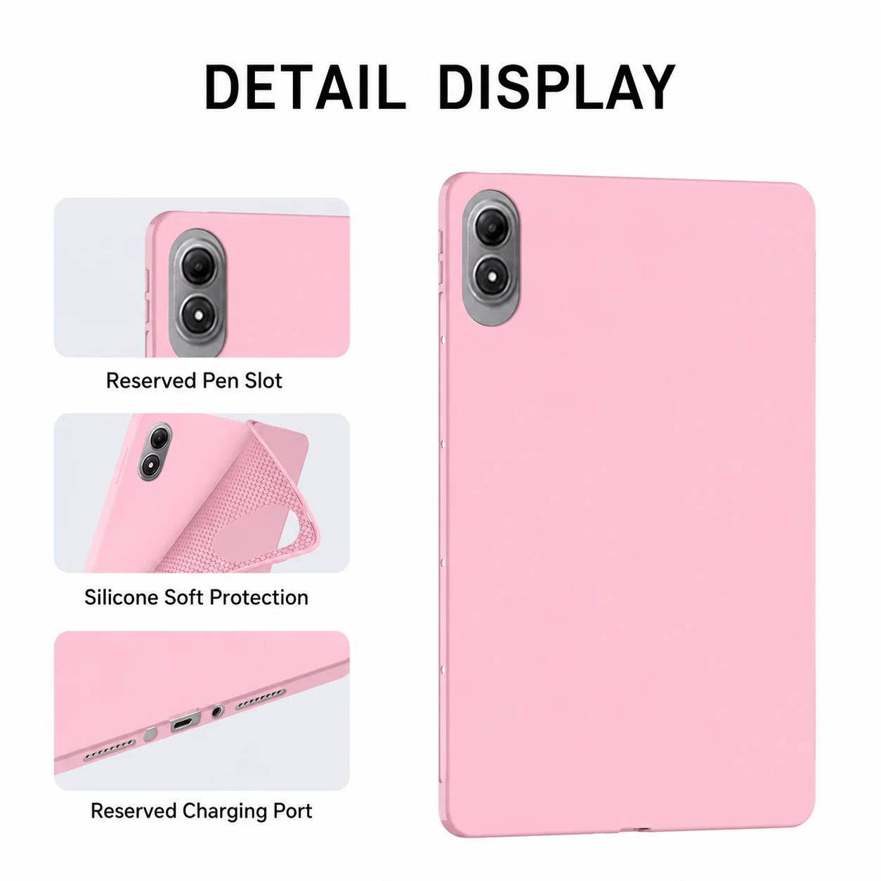 Soft Silicone Case for Xiaomi Pad 7 pro 7 8 11.2 Pad 6 11 inch Slim Protective Cover Redmi K Pad  8.8 K Pad 2 8.8 Funda Shell