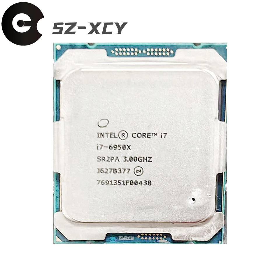 Intel Core I7-6950X CPU 14 nm 10-Cores 20-Threads 3.0GHz 25MB 140W