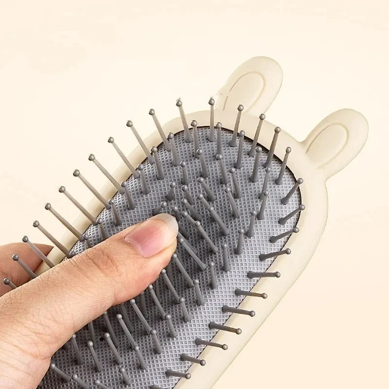 Cute Comb Anti Static Exhaust Air Cushion Comb Home Women Hair Long Curling Fluffy Air Bag Comb Head Massage Comb