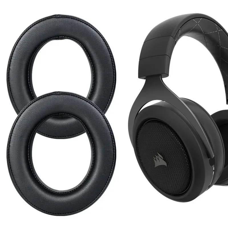 

10 pair For Corsair HS50 HS60 HS70 Pro Headphone Sleeve Earmuffs Ear Pads / Head Beam Leather Case Accessories wholesale