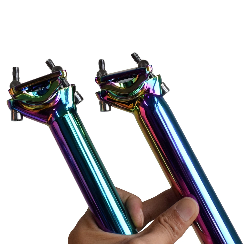 Shikra Bike Seatpost Aluminum Alloy Altrulight Seatpost 27.2/31.6*400mm Colorfull Seat Tube Bicycle Parts