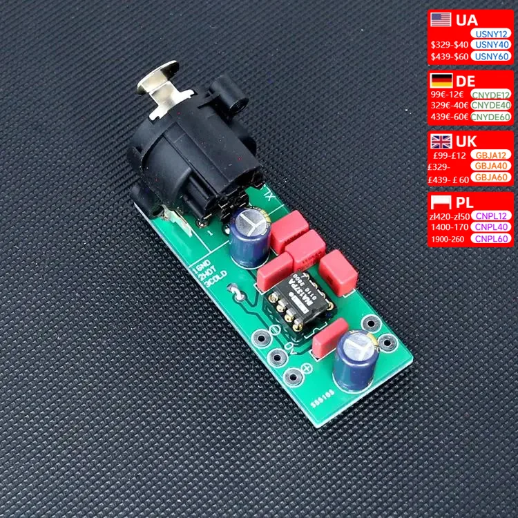 INA137PA Mono Finished Board Balance To Single End