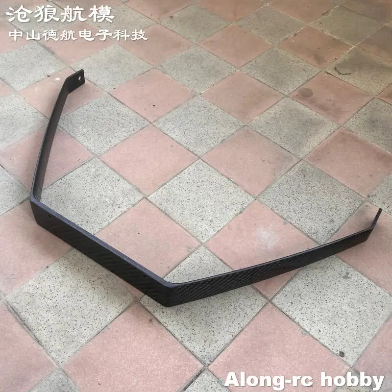 Customer Custom Parts   DIY Front Carbon Fiber Landing Gear for Skywing RC  91inch EDGE540 Plane