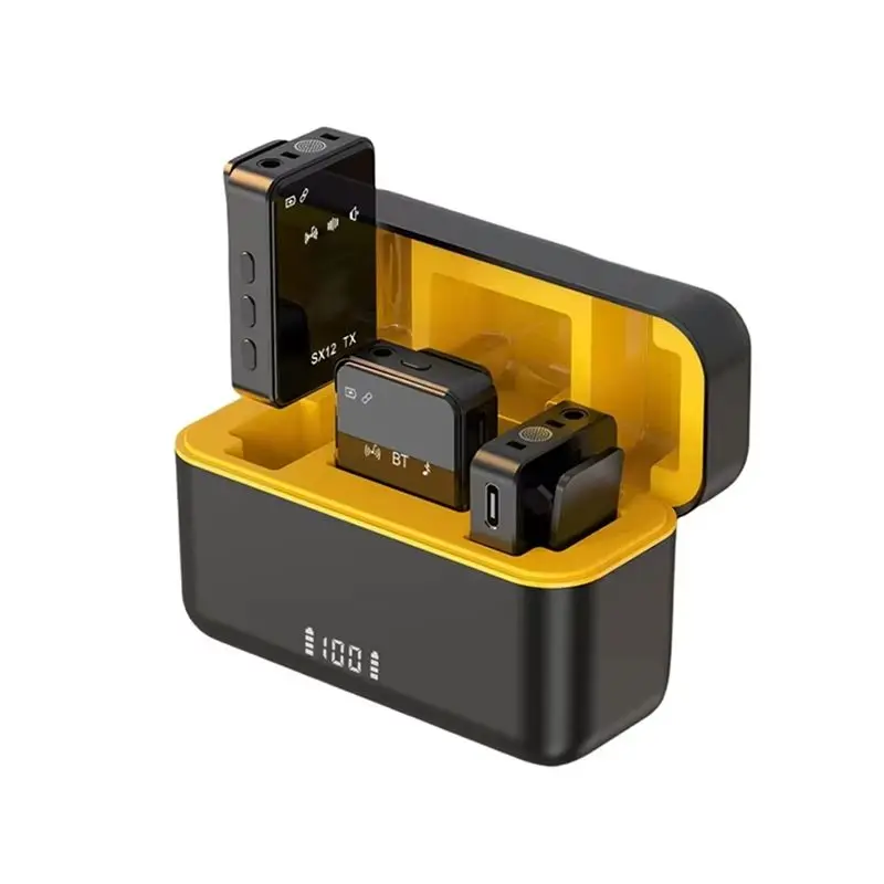 

Новый беспроводной петличный микрофон CLCU с шумоподавлением для прямых трансляций, совместимый с iPad/Android