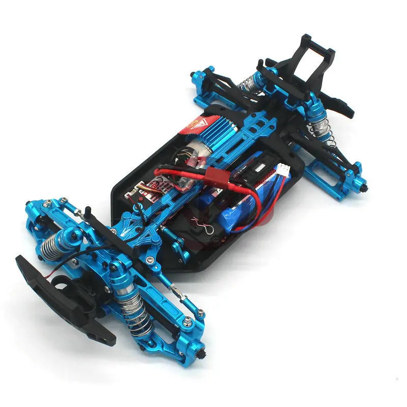 SCY 16101 16102 16103 16104 16106 16201 JJRC C8805 Q130 RC 1/16 Metall-Upgrade-Teile für ferngesteuerten Auto-Aufhängungsrahmen