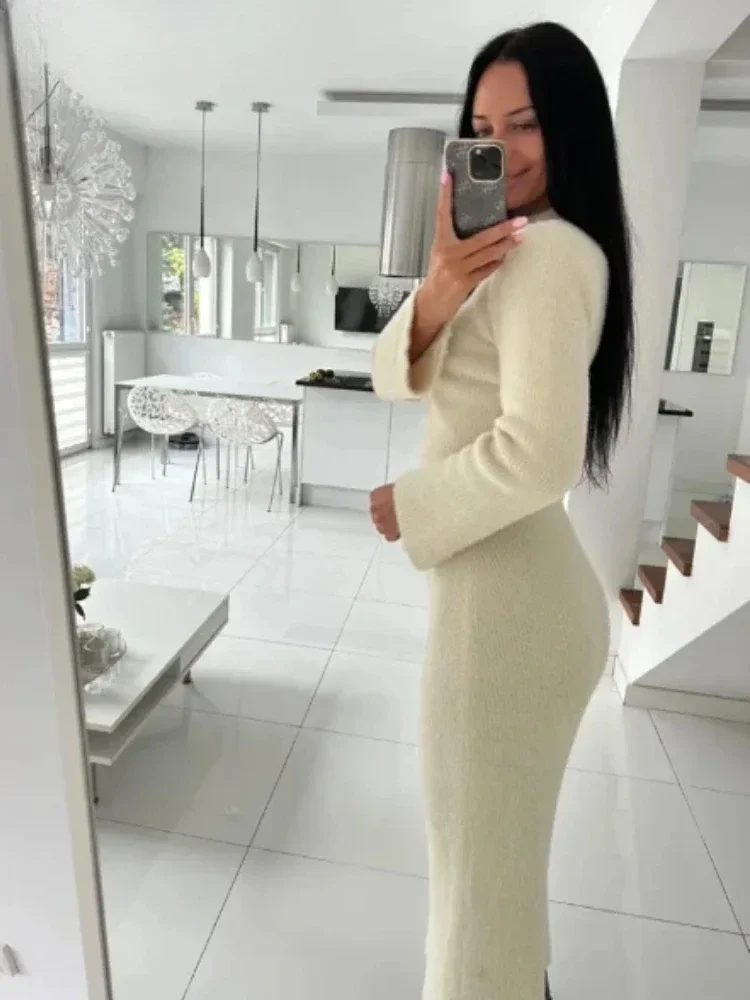 Sets of Women 2 Pieces Autumer Winter Sweater Elegant Pullover Women's Suit with A Skirt Set Slim Soft Warm Korean New Two Piece