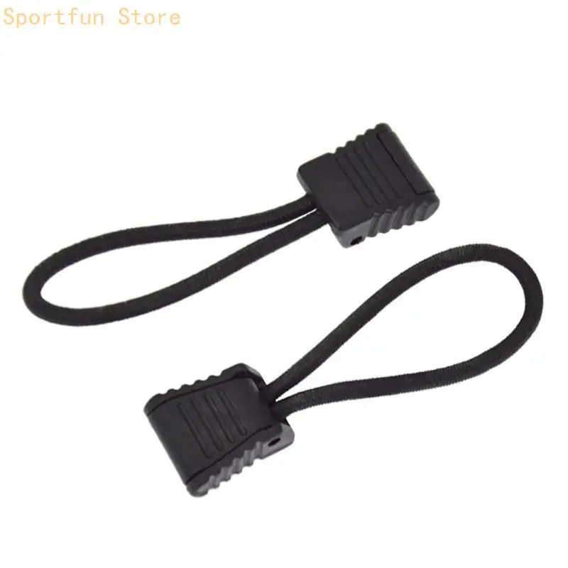 4Pcs Hose Clip Retainer with Tab Scubas Diving Hose Clip Retainer Holder Elastics Rope Replacement Fixing Bungee Rope X7JD