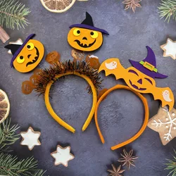 Children's Hair Accessories Halloween Headbands Pumpkin Hair Bands Holiday Party Gift Hairband  Cosplay For Kids