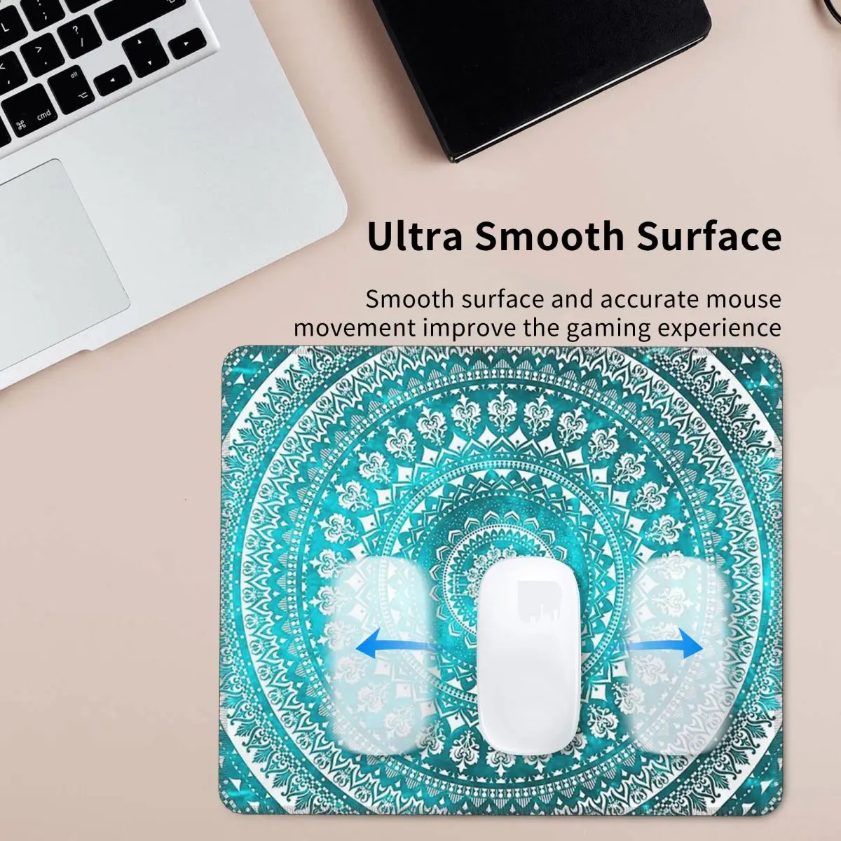 

Мандала бирюзовый коврик для мыши компьютерная клавиатура коврик для мыши геймер ПК настольный коврик офисные аксессуары коврики для стола