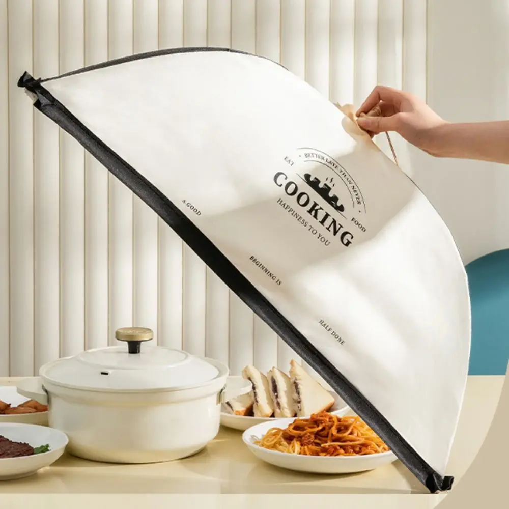 Kitchen Gadgets Foldable Mesh Food Cover Breathable Anti-Mosquito Vegetable Umbrella Insect-proof Anti-Flies Food Tent Camping