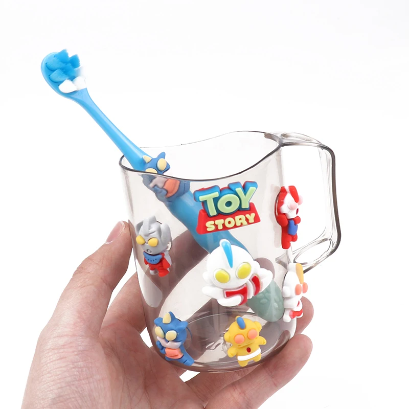 

1 Set Anime 270ml Ultraman Astronaut Wash Cup Toothbrush Mouthwash Cup Kit Thickened Drink Water Milk Mug Cup Home Gift