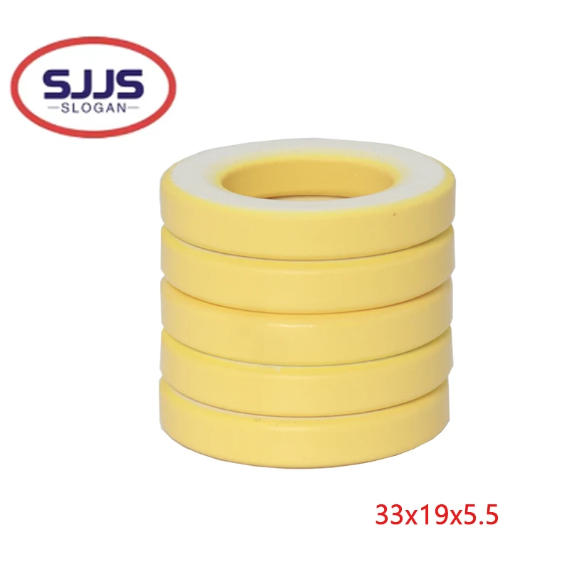 【3-1PCS】Mn-Zn High Conductivity Green Ferrite Core Ring 33*19*5.5mm Anti-interference Filter Inductor 33x19x5.5mm