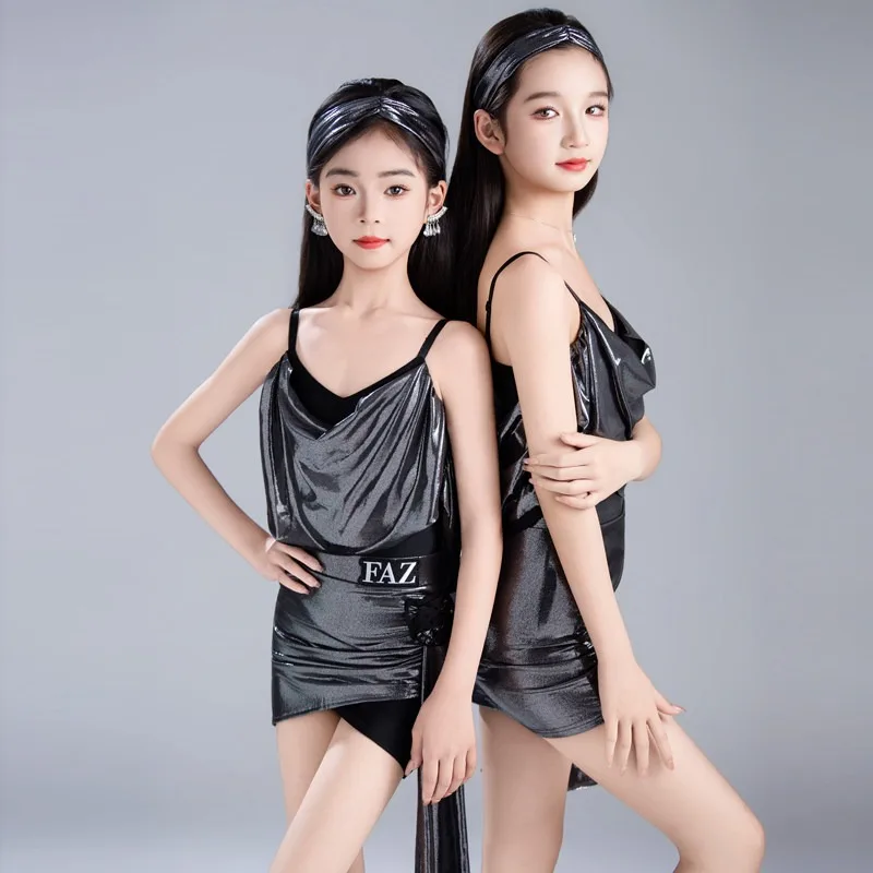 

Latin Dancewear Stylish High-end Training Outfit Ballroom Practice Dress Daily Training & Dance Attire Stage Show Contest Wear