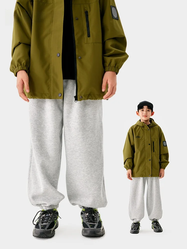 versatile-spor-pants-for-kids-spring-autumn-loose-long-casual-sweatpants-elastic-waist-cotton-polyester-blend-thiened