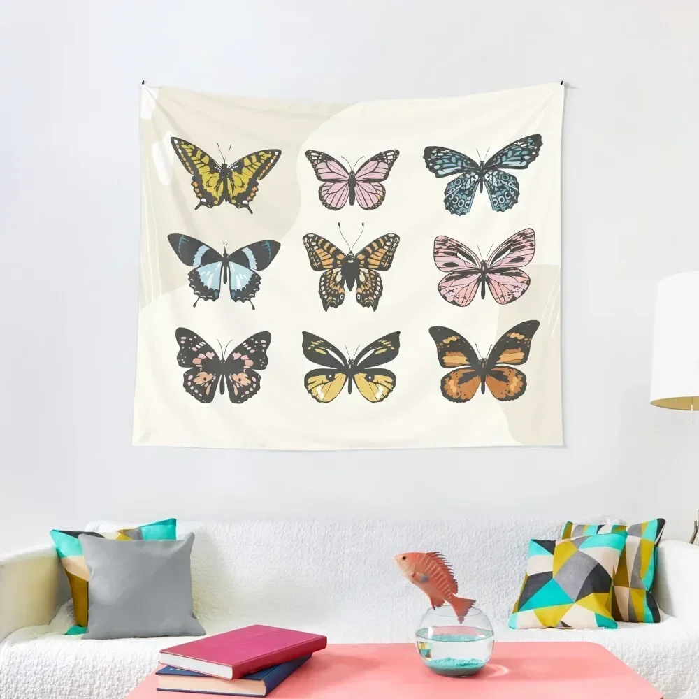 

Butterfly Sticker Pack Tapestry Cute Room Things Wall Mural Aesthetic Room Decorations Tapestry