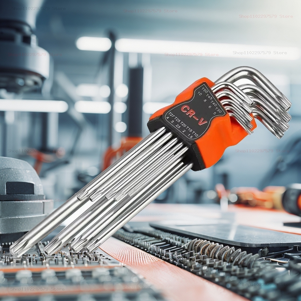  High-strength Hex Wrench Set, Hex-hex Screwdriver, Tool 