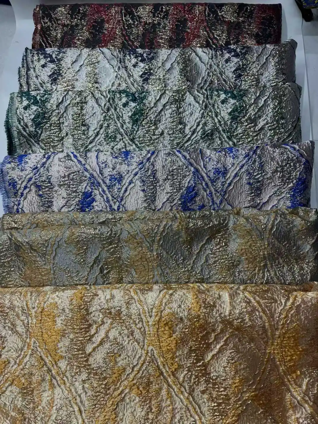 أحدث النيجيري أقمشة الدانتيل الدمشقي الديباج الأقمشة للمرأة النيجيرية الجاكار أقمشة الدانتيل للخياطة الأسرة فساتين لحضور الحفلات الموسيقية TP1716