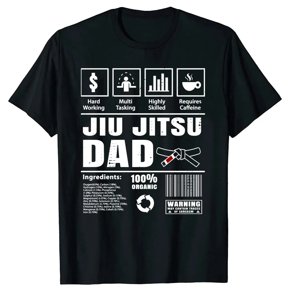 Jiu Jitsu Dad Definition Shirt for BJJ Jujitsu Gift New Arrival Mens T Shirts Group Tops Women T-Shirt Style Short Sleeve Tees