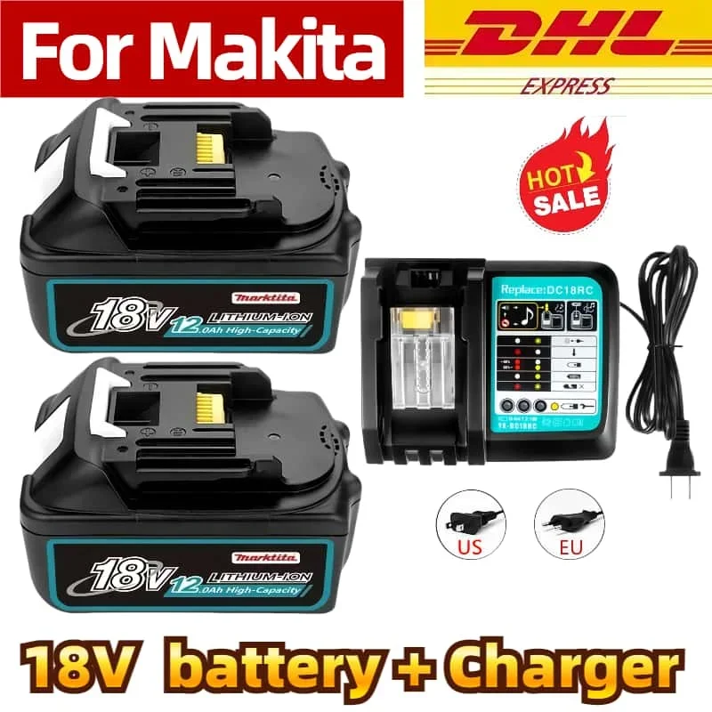 For Makita18v battery BL1850B BL1850 Impact Driver Drill  DDF487 DTD173 DTW700 DGA404 power tools pilas recargables for Makita