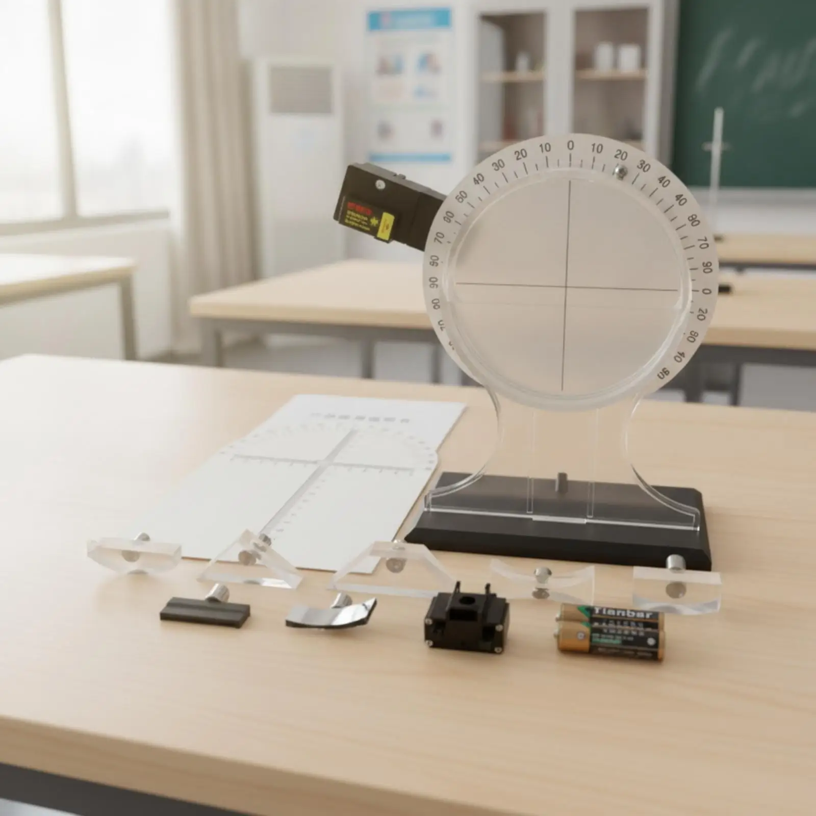Physics Optics Experiment Kit Transparent Optics Experiment Kit Complete