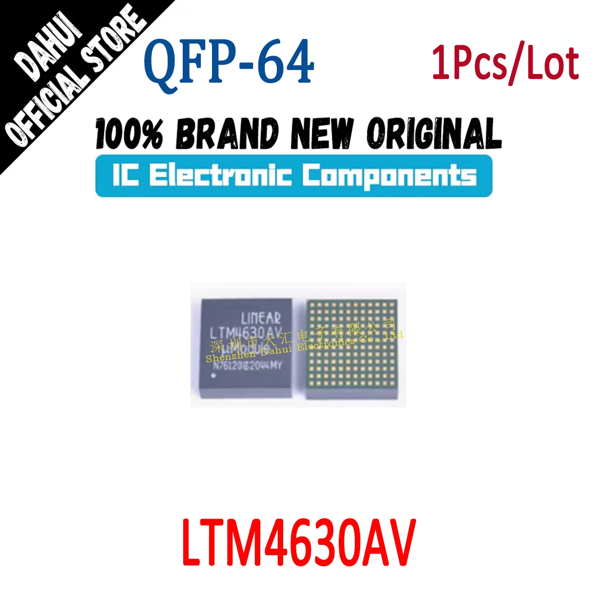 

LTM4630AIV # PBF LTM4630AEV # PBF LTM4630AIV LTM4630AEV LTM4630AV AIV/AEV взаимная консистенция LGA-144 чип IC новый оригинальный