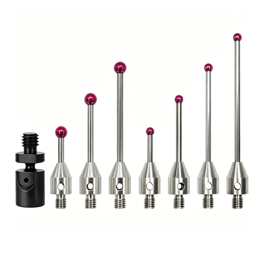M4 Thread 3D Contact Needle Ruby Head Coordinate Measuring Needle CNC Machining Center Machine Tool Special Probe