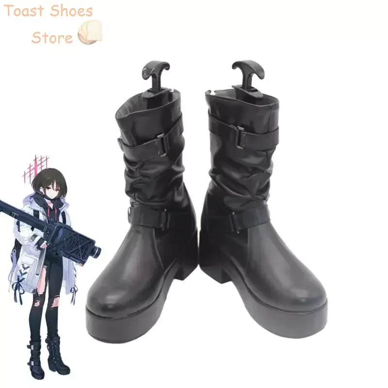 

Обувь для косплея Misaki, игра, синий архив, реквизит для косплея, обувь из искусственной кожи, ботинки на Хэллоуин, реквизит для костюмов