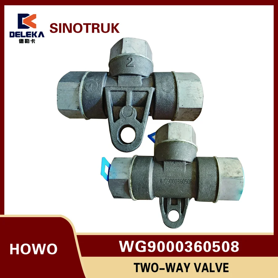 

M16X1.5 Aluminum Material WG9000360508 Two-Way Valve for Sinotruk Howo SITRAK Truck Parts
